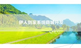 伊人到家系统商城开发